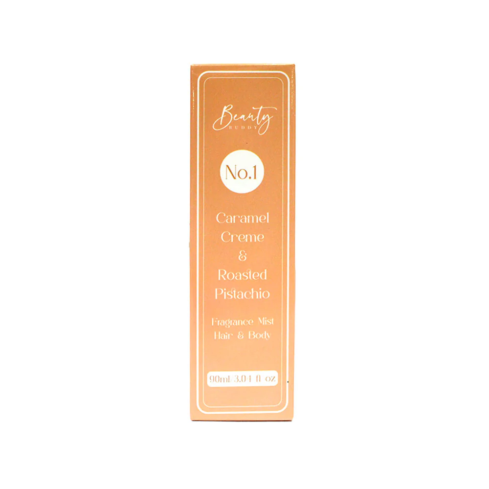 3x Beauty Buddy Fragrance Mist Hair & Body No.1 Caramel Crème & Roasted Pistachio - Image 5