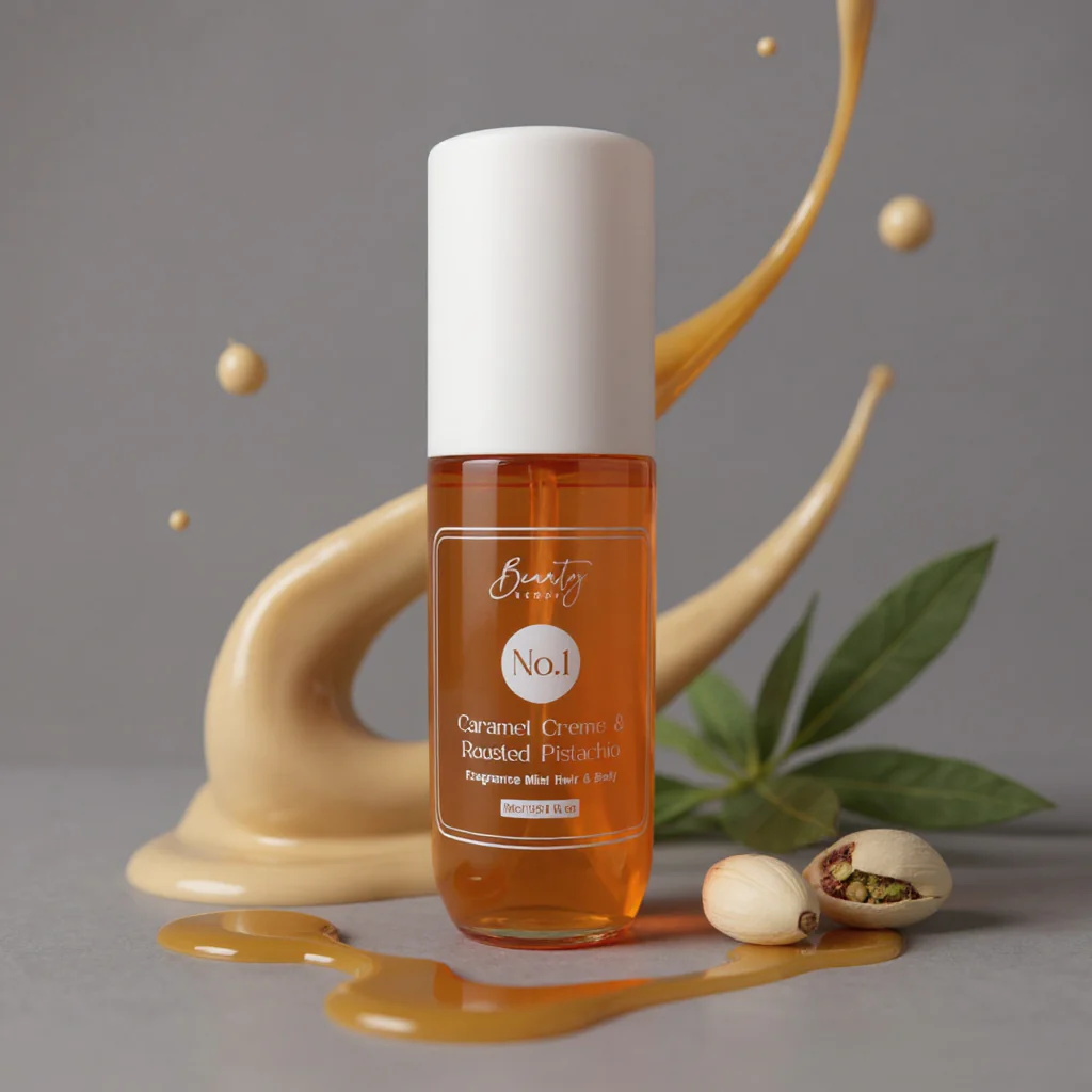 3x Beauty Buddy Fragrance Mist Hair & Body No.1 Caramel Crème & Roasted Pistachio - Image 6