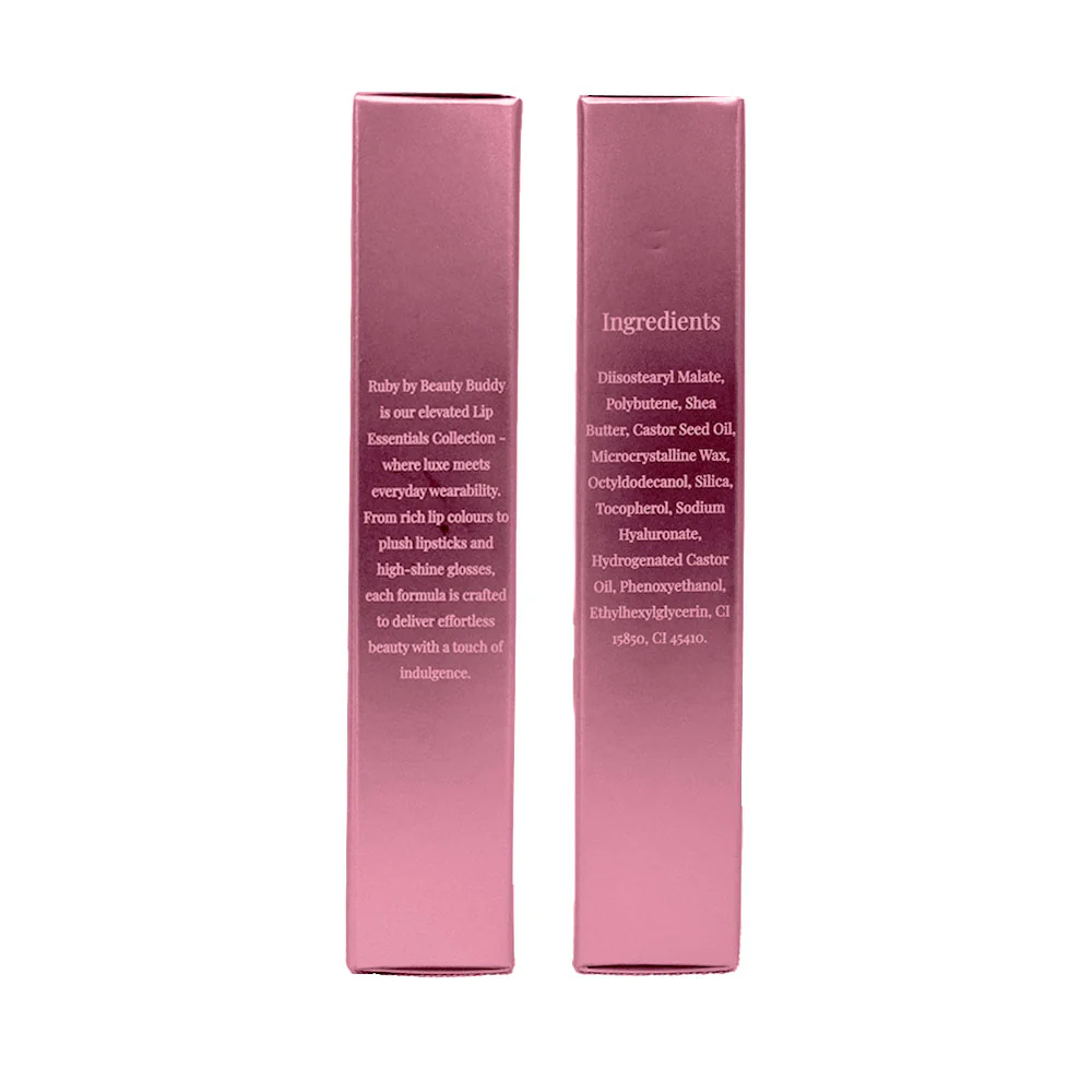 3x Beauty Buddy Hydrating Luxe Lip Butter Balm Berry Crush 10ml - Image 4