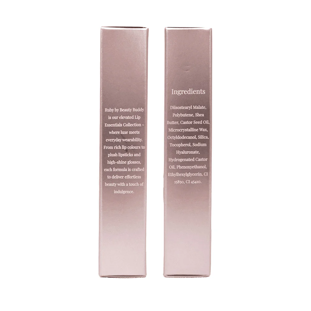 3x Beauty Buddy Hydrating Luxe Lip Butter Balm Crystal Glaze 10ml - Image 3