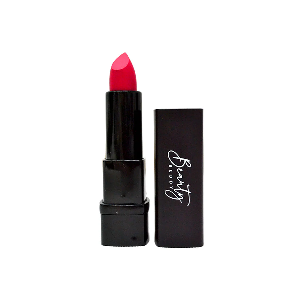 Beauty Buddy Lip Silk Matte Lipstick Crimson Poise 3.2g - Image 4