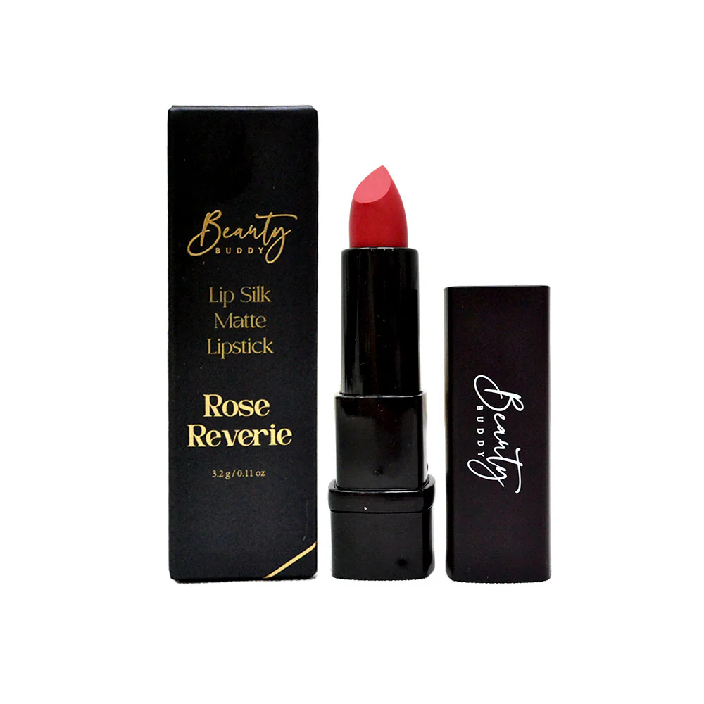 3x Beauty Buddy Lip Silk Matte Lipstick Rose Reverie 3.2g - Image 2