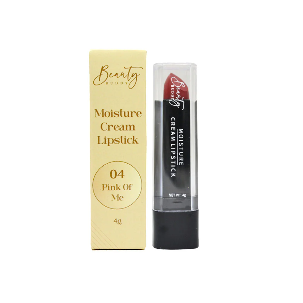 3x Beauty Buddy Moisture Cream Lipstick 04 Pink Of Me 4g - Image 5