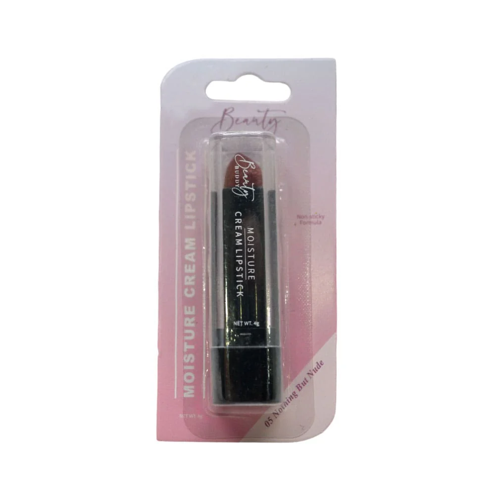 Beauty Buddy Moisture Cream Lipstick 05 Nothing But Nude 4g - Image 3