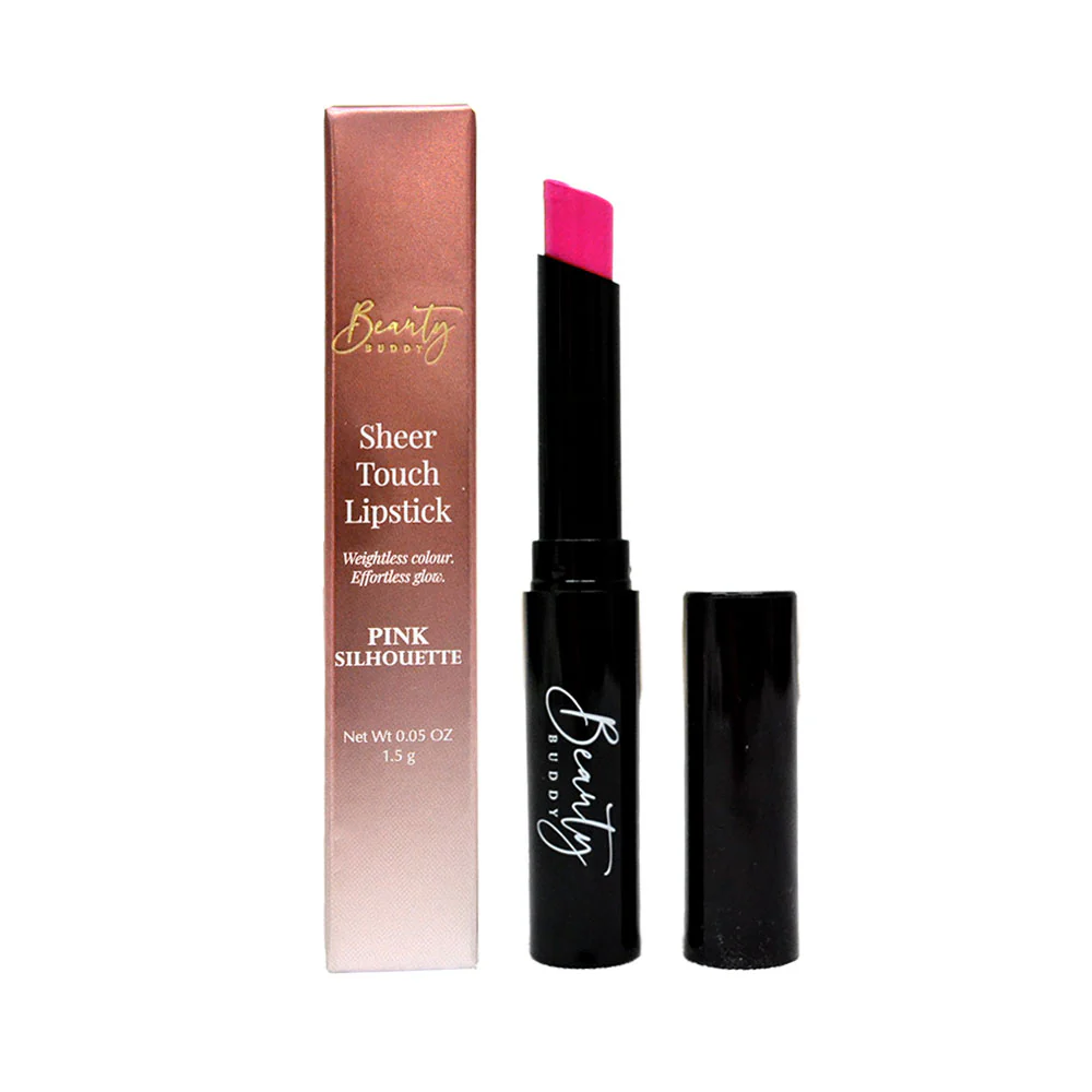 3x Beauty Buddy Sheer Touch Lipstick Pink Silhouette 1.5g - Image 2