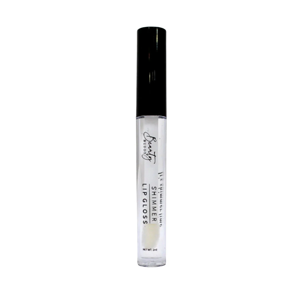 3x Beauty Buddy Shimmer Lip Gloss 01 Crystal Clear 2ml - Image 2