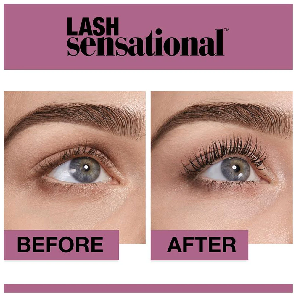 Maybelline Lash Sensational Luscious Mascara 07 Very Black 9.5ml - Image 4