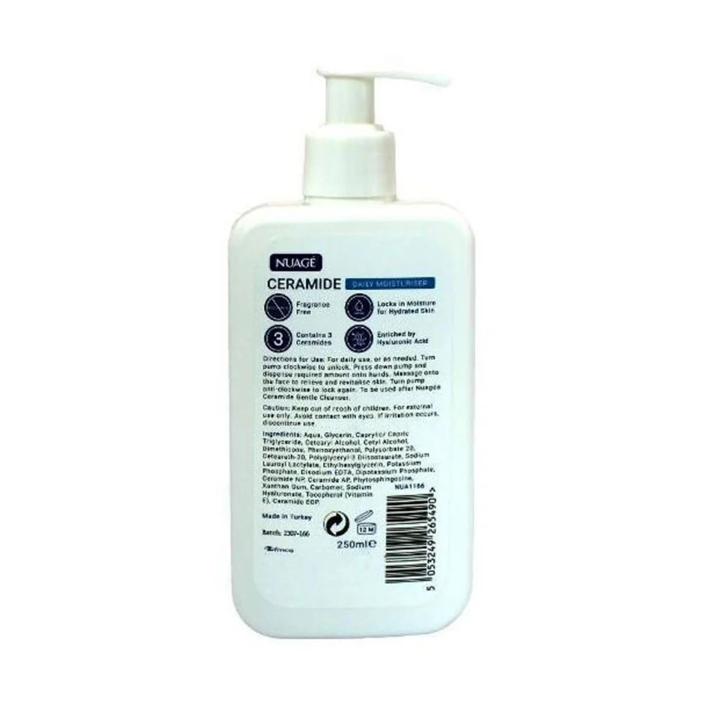 3x Nuage Ceramide Daily Mousturiser 250ml - Image 3