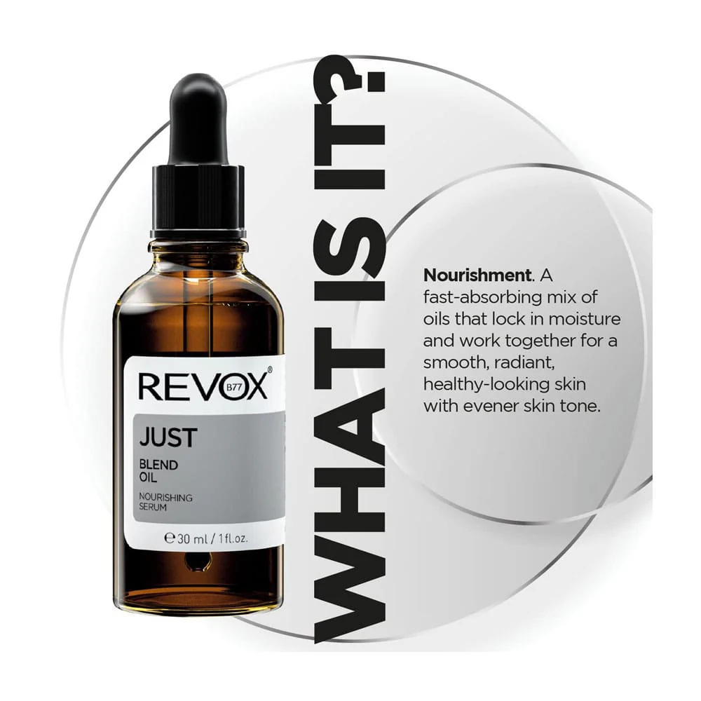 Revox B77 Just Blend Oil Nourishing Serum 30ml - Image 3