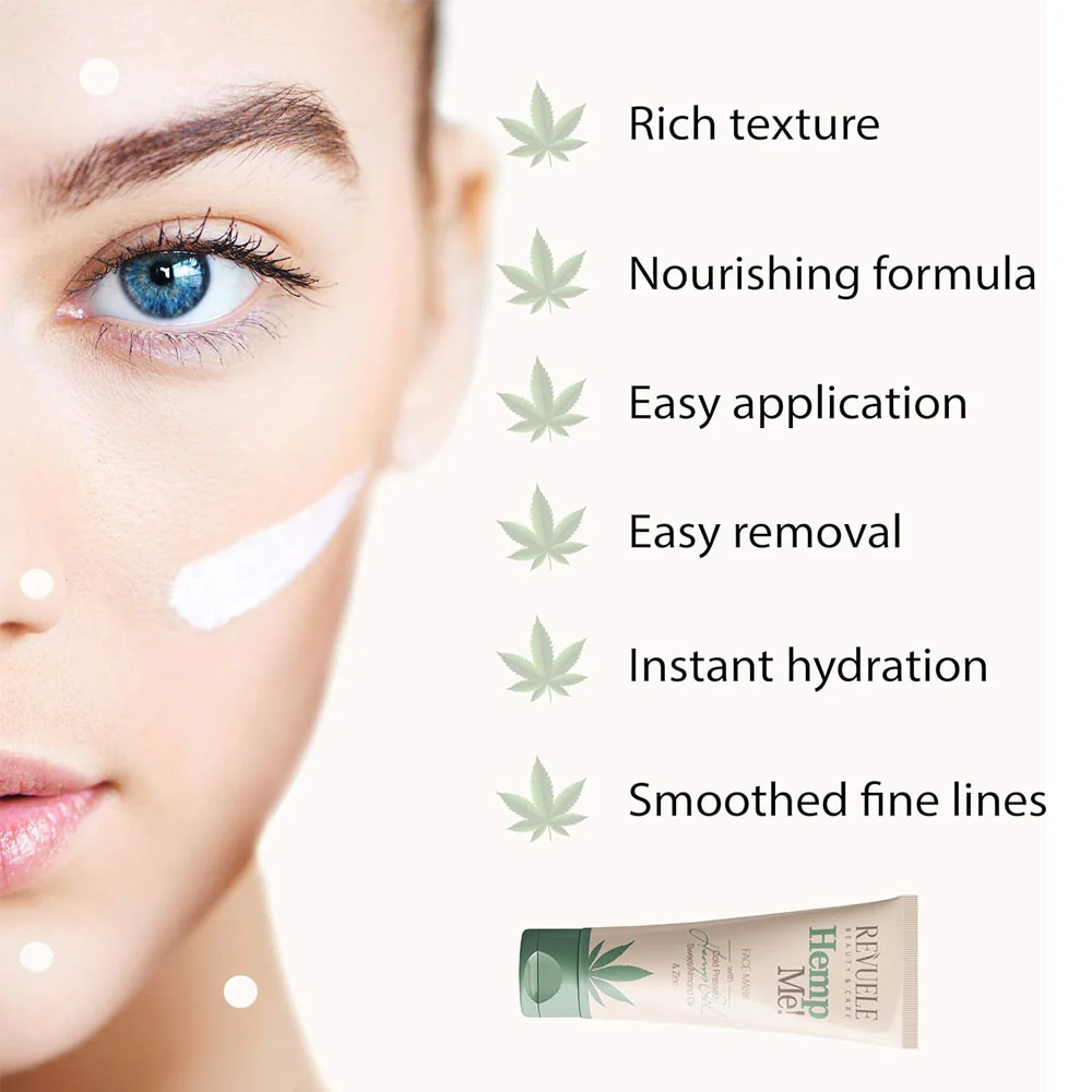 Revuele Hemp Me! Face Mask 80ml - Image 3