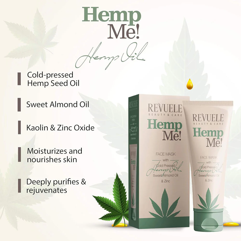 Revuele Hemp Me! Face Mask 80ml - Image 4
