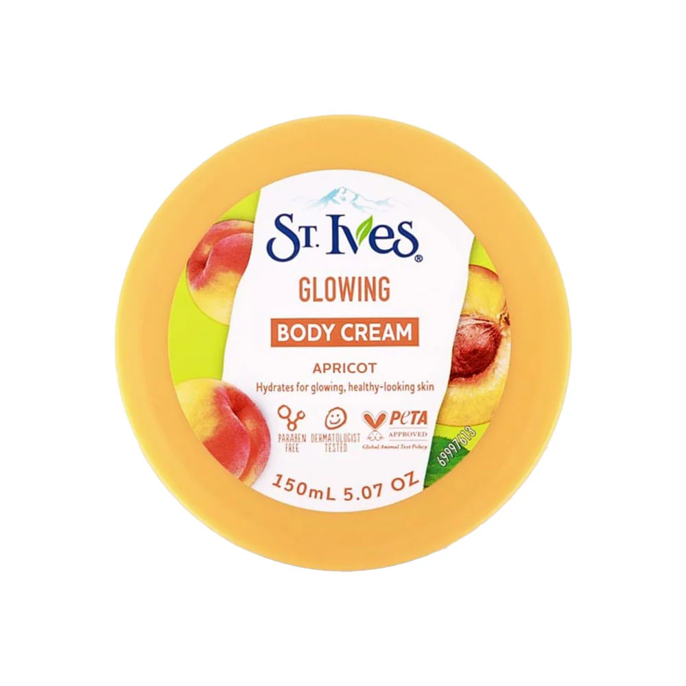 3x St Ives Body Cream Glowing Apricot 150ml - Image 2