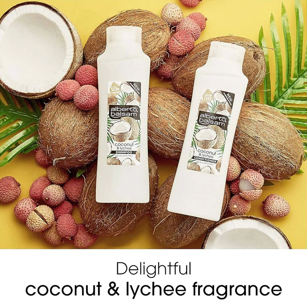 Alberto Balsam Conditioner Coconut & Lychee 350ml - Image 2