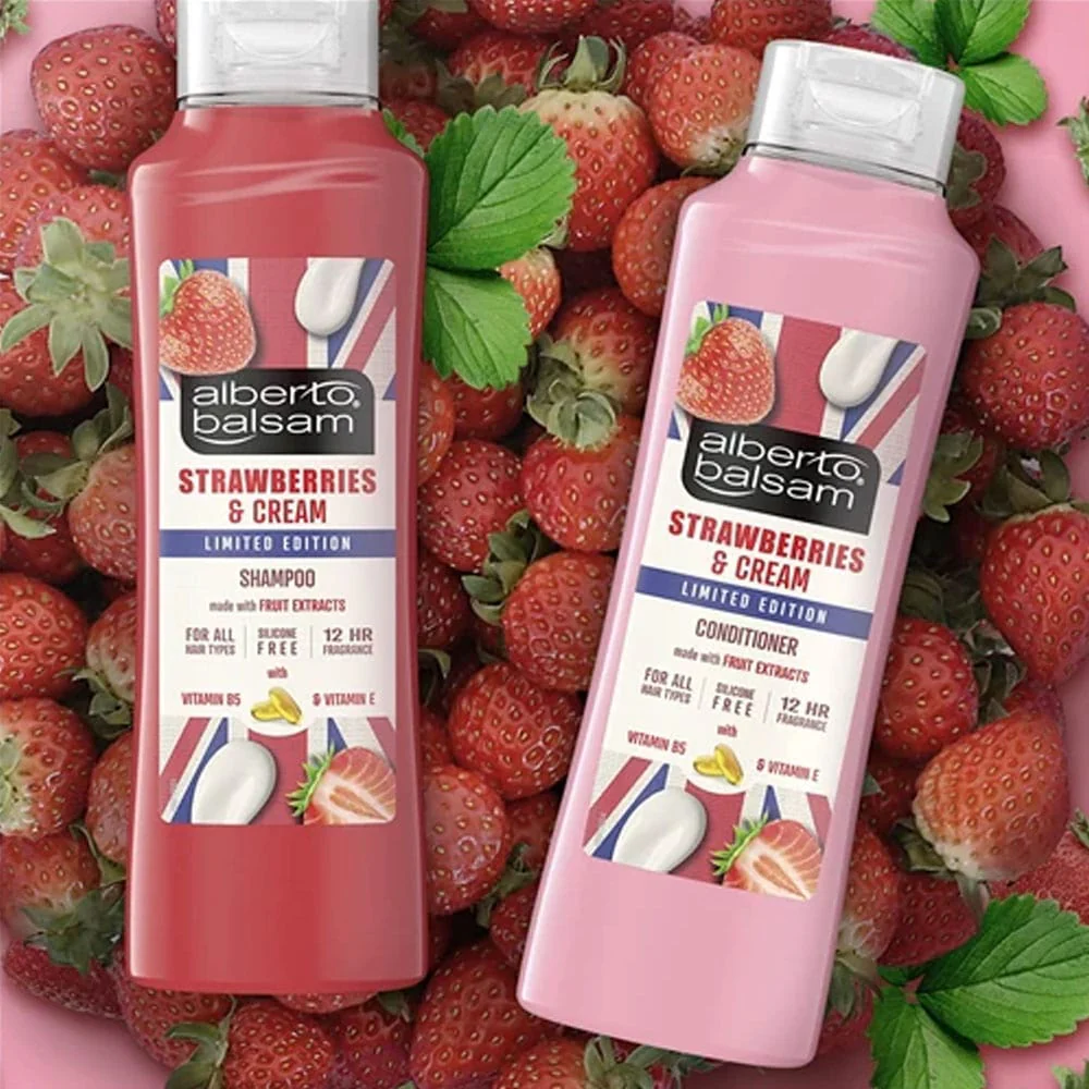 Alberto Balsam Conditioner Strawberries & Cream 350ml - Image 3