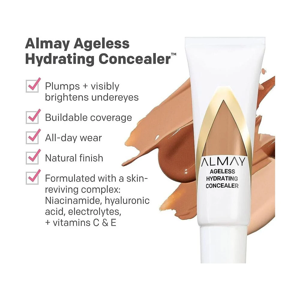 Almay Ageless Hydrating Concealer 030 Medium - Image 3