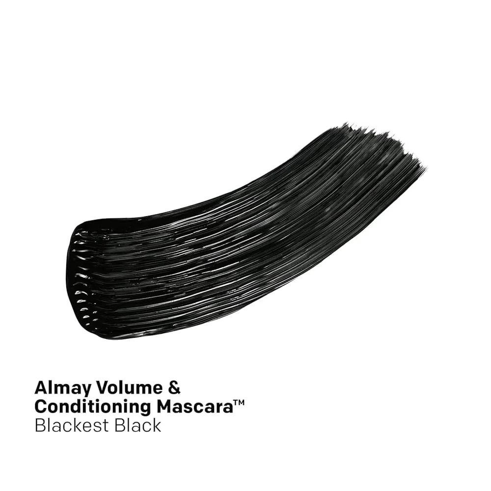 Almay Volume & Conditioning Mascara 010 Blackest Black 8ml - Image 3