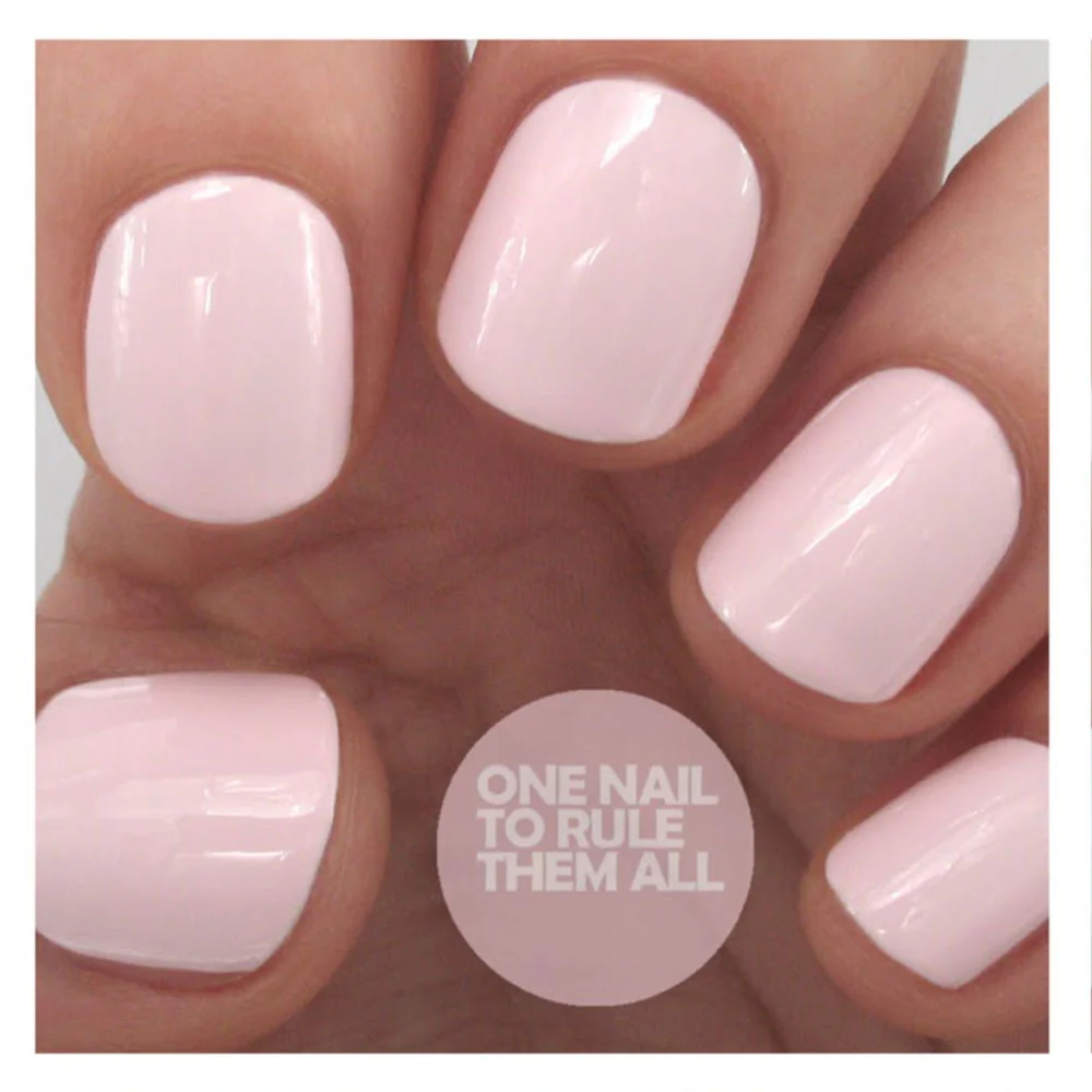 Barry M Gelly Hi Shine Nail Paint 20 Rose Hip 10ml - Image 2