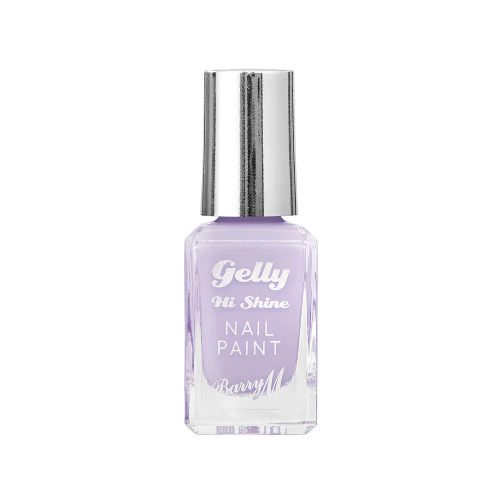 Barry M Hi Shine Nail Paint Gelly 60 Lavender 10ml