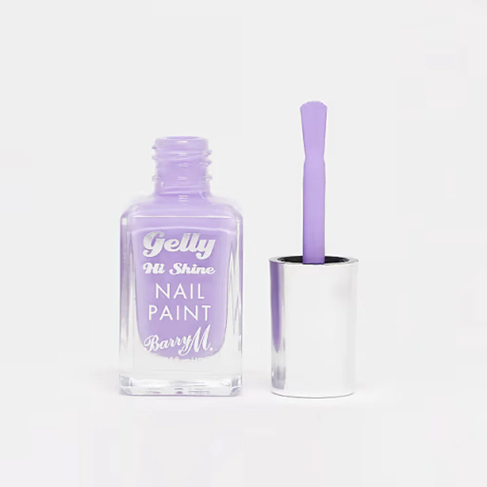 Barry M Hi Shine Nail Paint Gelly 60 Lavender 10ml - Image 2