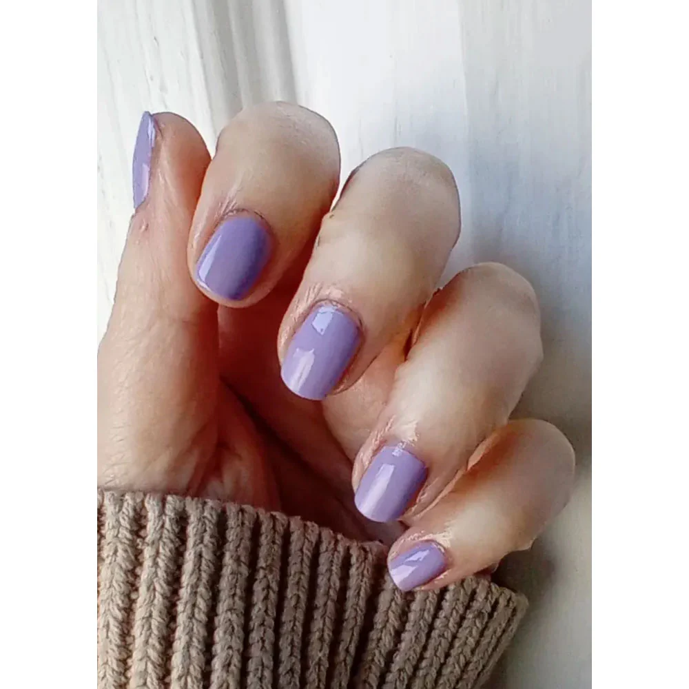 Barry M Hi Shine Nail Paint Gelly 60 Lavender 10ml - Image 3
