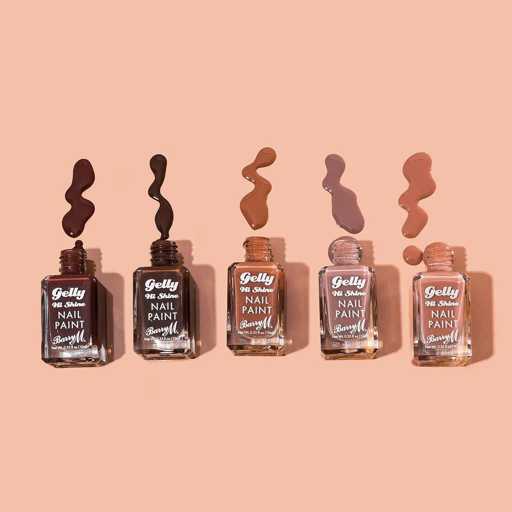 Barry M Hi Shine Nail Paint Gelly 87 Tiramisu 10ml - Image 3