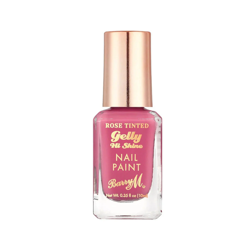 Barry M Hi Shine Nail Paint Gelly Rose Tinted 71 Crushed 10ml