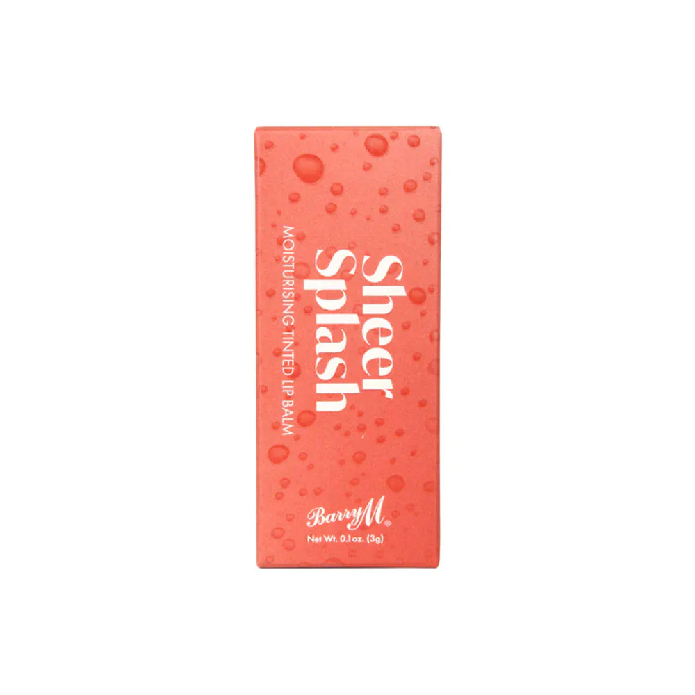 Barry M Moisturising Tinted Lip Balm Sheer Splash Strawberry Soak - Image 2