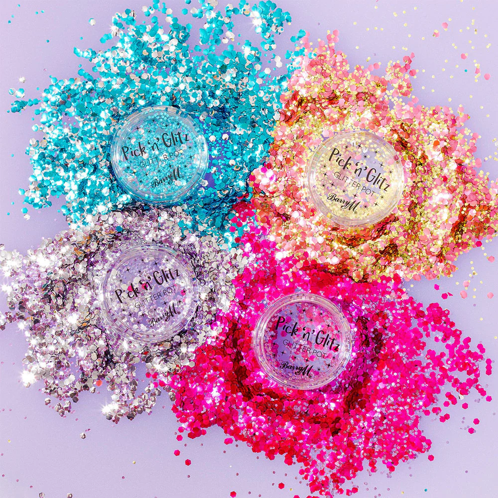 Barry M Pick N Glitz Glitter Pot 12 Fierce - Image 2