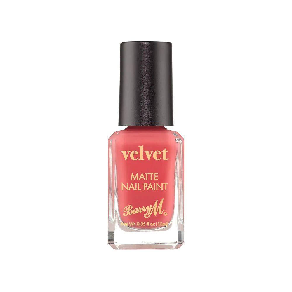 Barry M Velvet Matte Nail Polish Burning Sand 10ml - Image 2
