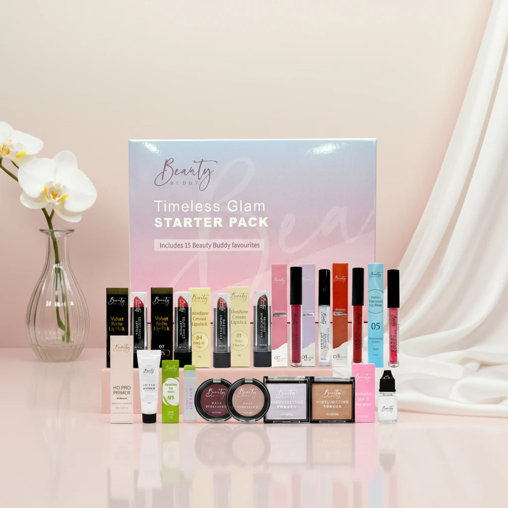 Beauty Buddy Timeless Glam Starter Pack Green - 15 Items - Image 3