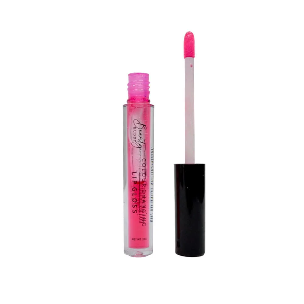 Beauty Buddy Colour Changing Lip Gloss 04 Cheerful Cherry 2ml - Image 4