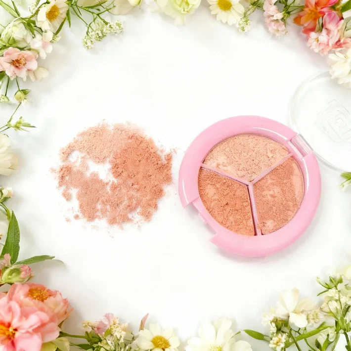 Beauty Buddy Eyeshadow & Blush Trio Nude Kiss - Image 2