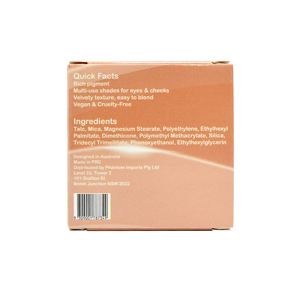 Beauty Buddy Eyeshadow & Blush Trio Peach Whirl - Image 5