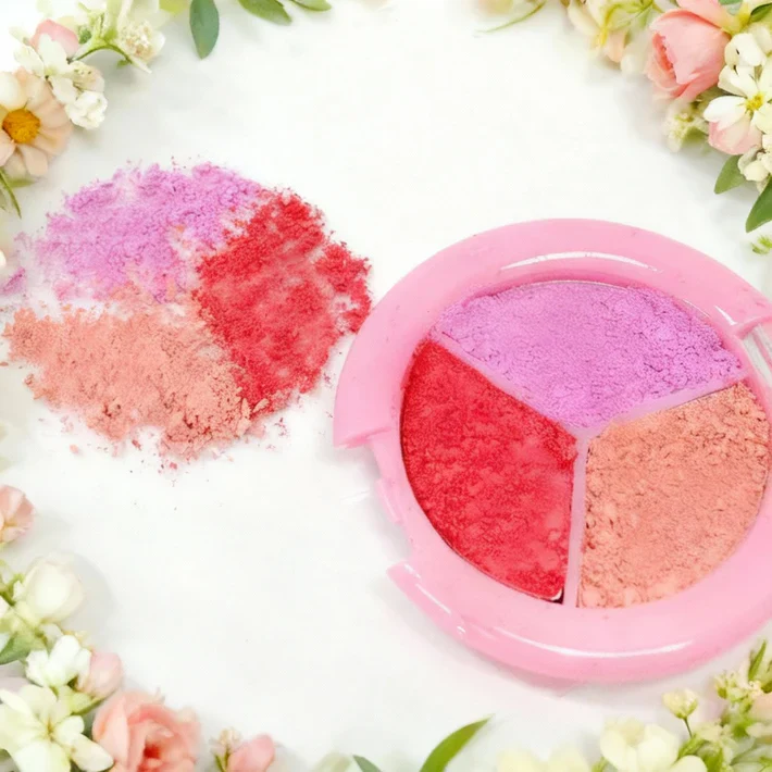 Beauty Buddy Eyeshadow & Blush Trio Pink Drift - Image 2