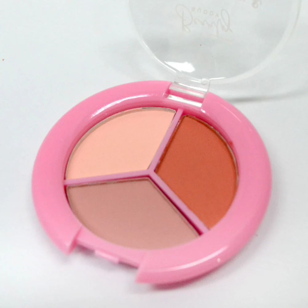 Beauty Buddy Eyeshadow & Blush Trio Rosy Glow - Image 4