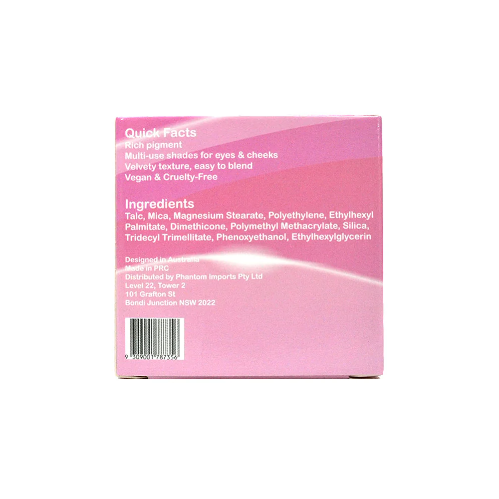 Beauty Buddy Eyeshadow & Blush Trio Rosy Glow - Image 5