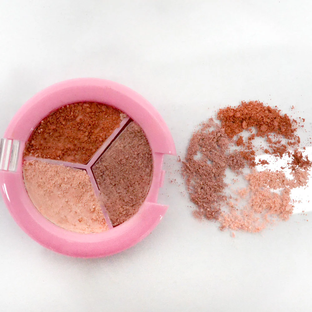 Beauty Buddy Eyeshadow & Blush Trio Rosy Glow - Image 6