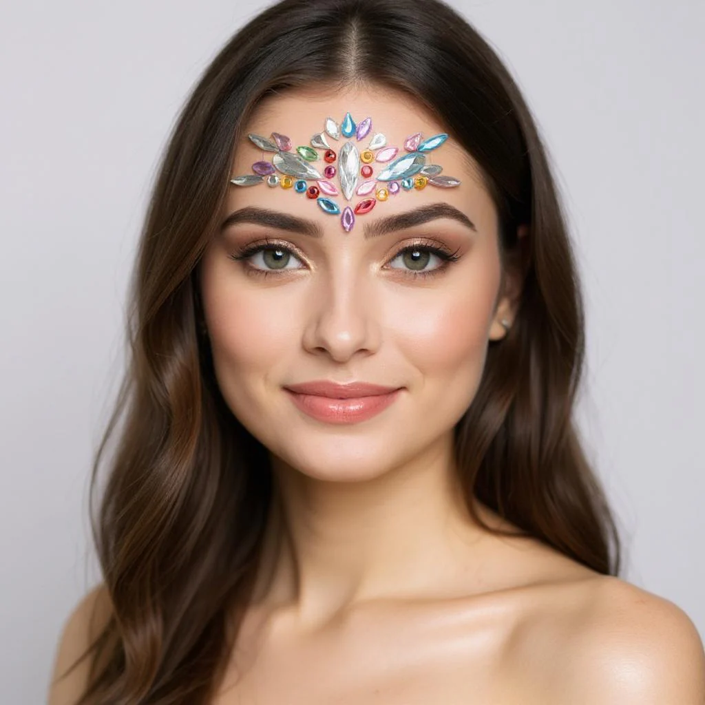 Beauty Buddy Face & Body Jewels 01 Mardi Gras - Image 3