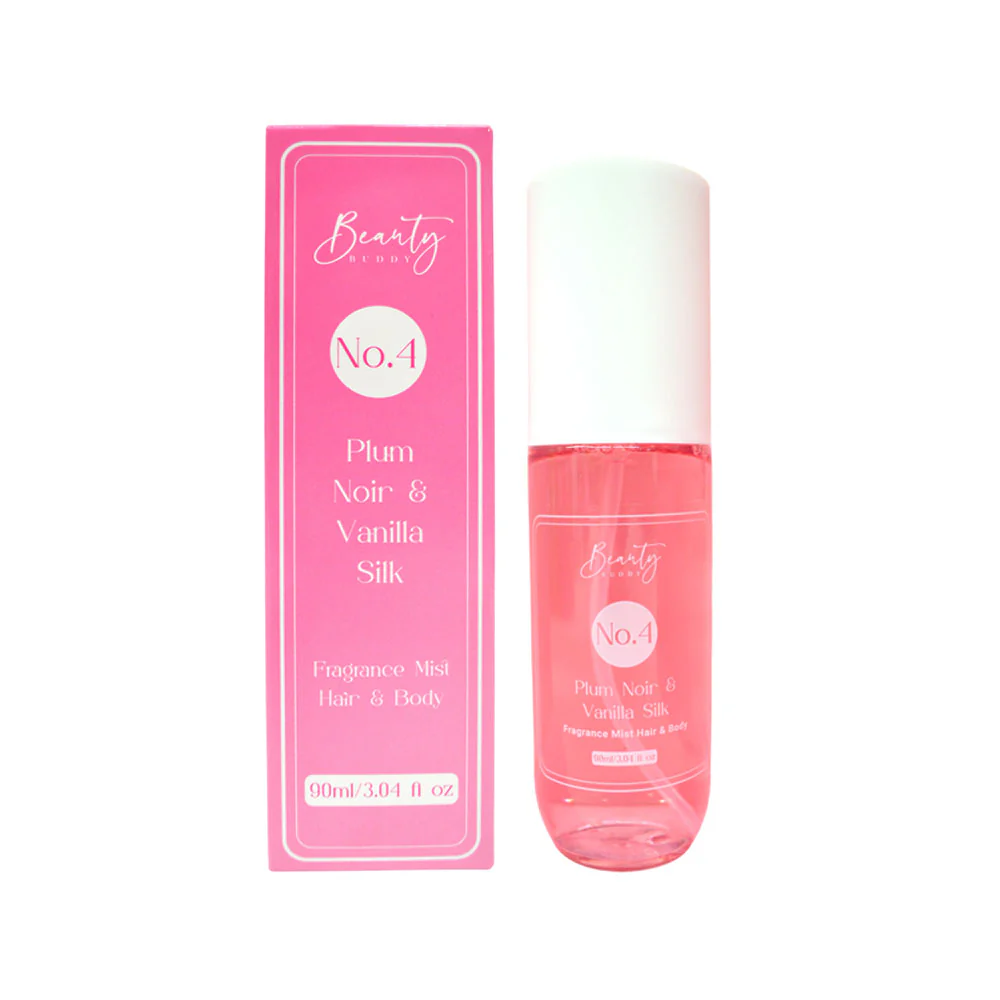 Beauty Buddy Fragrance Mist Hair & Body No.4 Plum Noir & Vanilla Silk 90ml - Image 2