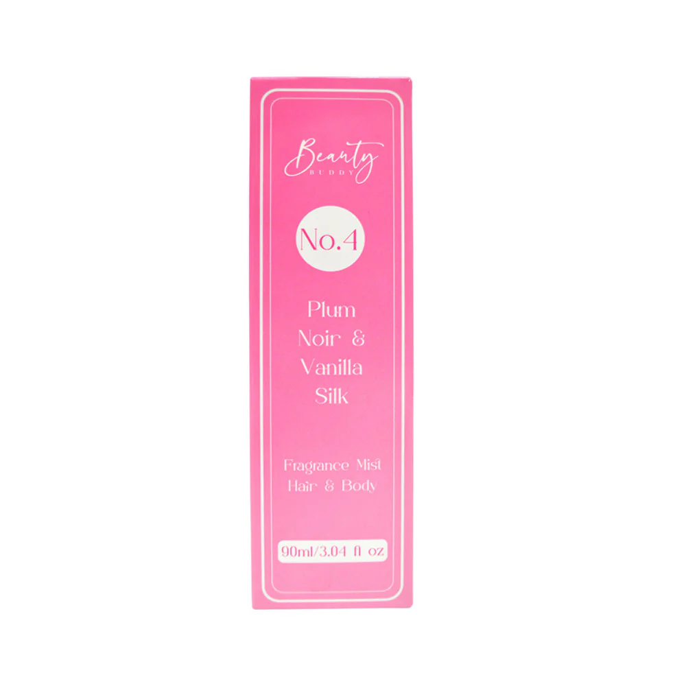 Beauty Buddy Fragrance Mist Hair & Body No.4 Plum Noir & Vanilla Silk 90ml - Image 4