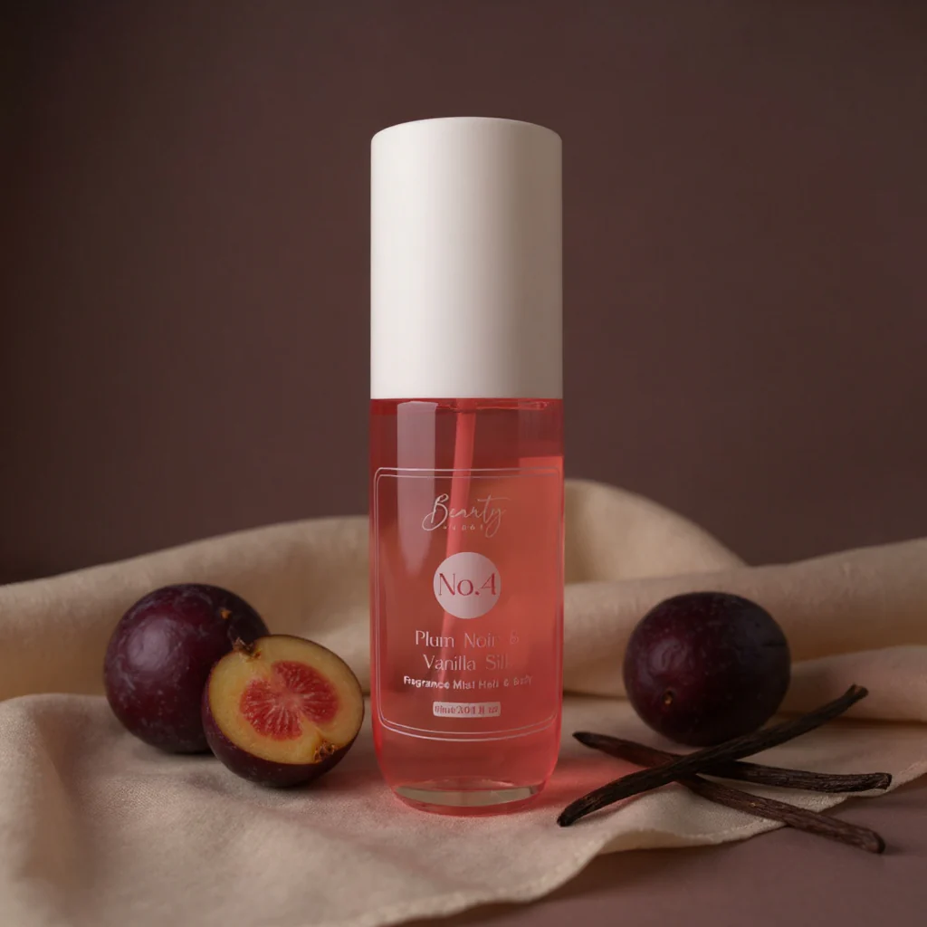 Beauty Buddy Fragrance Mist Hair & Body No.4 Plum Noir & Vanilla Silk 90ml - Image 5