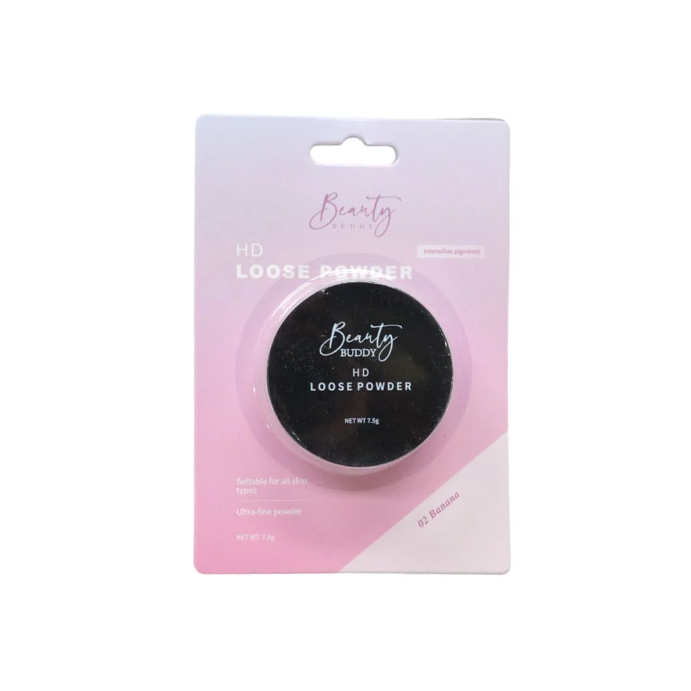 Beauty Buddy HD Loose Powder 02 Banana 7.5g - Image 3