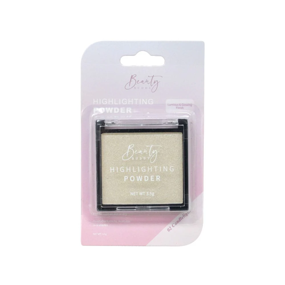 Beauty Buddy Highlighting Powder 02 Candlelight 2.5g - Image 4