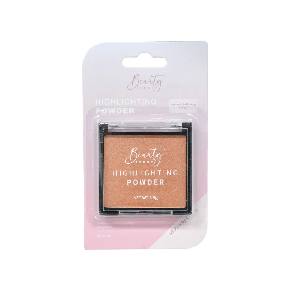 Beauty Buddy Highlighting Powder 05 Peachy Cheeks 2.5g - Image 4