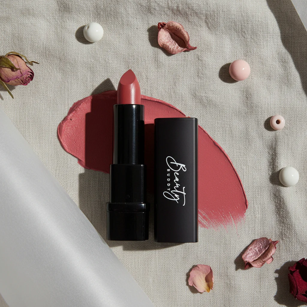 Beauty Buddy Lip Silk Matte Lipstick Cashmere Clay 3.2g - Image 2