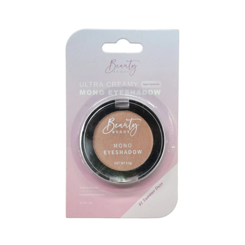 Beauty Buddy Mono Eyeshadow 01 Summer Days 2.5g - Image 5