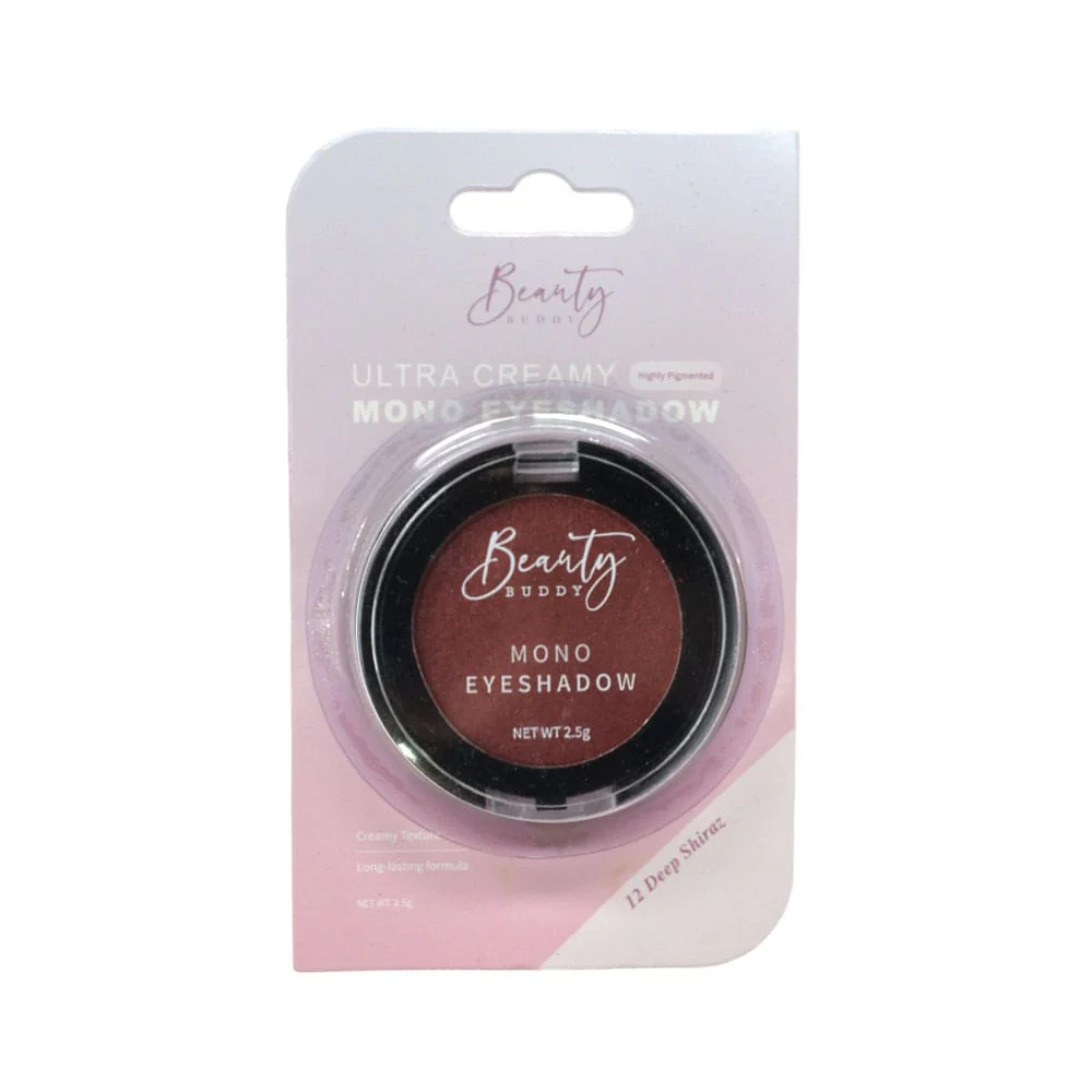 Beauty Buddy Mono Eyeshadow 12 Deep Shiraz 2.5g - Image 5