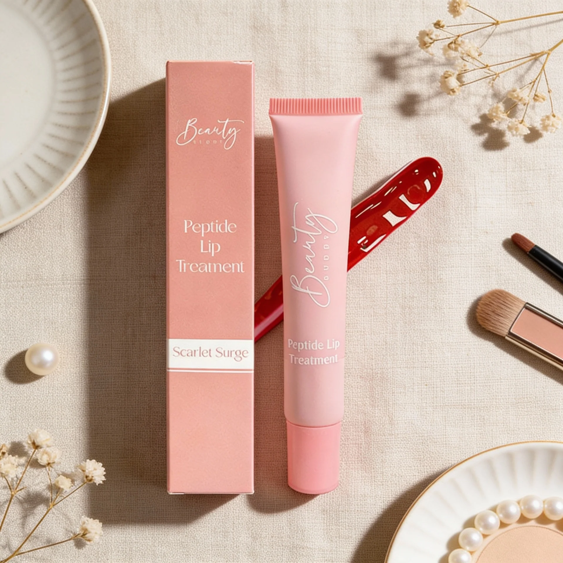 Beauty Buddy Peptide Lip Treatment Scarlet Surge - Image 2