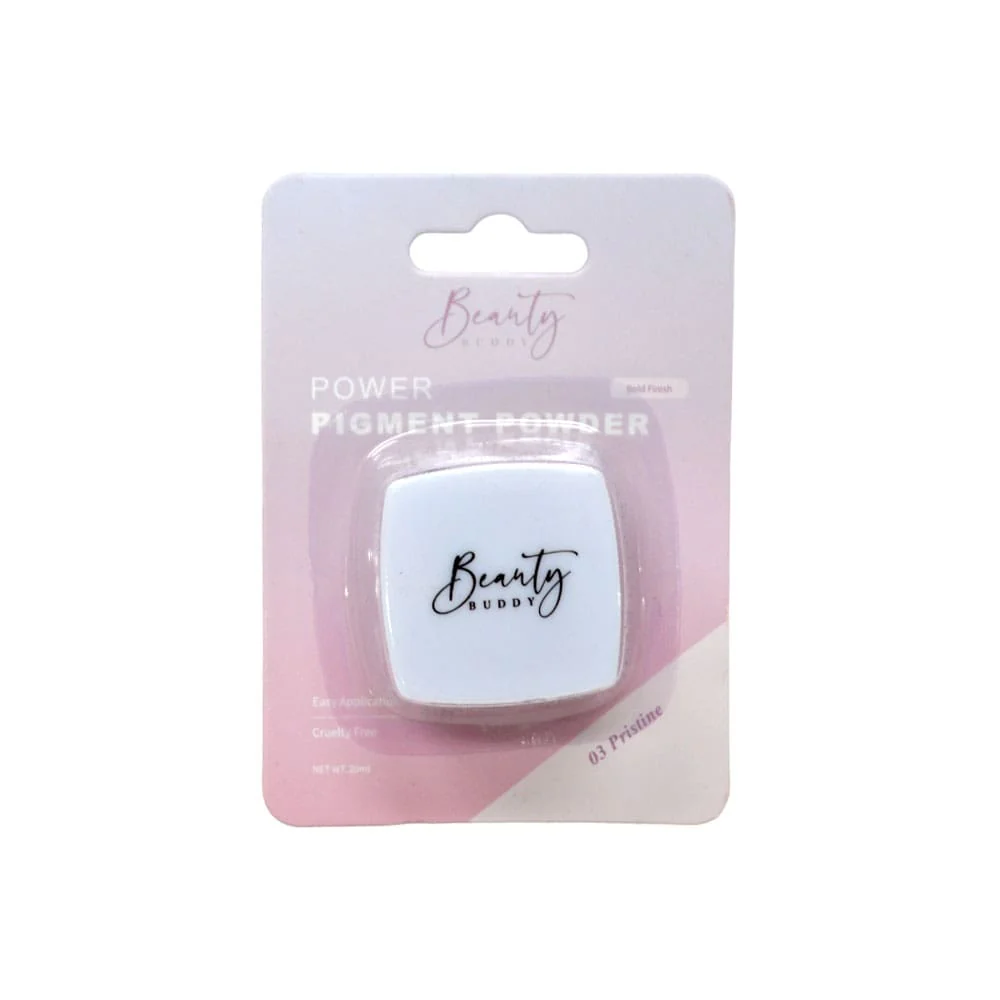 Beauty Buddy Power Pigment Powder 03 Pristine 20ml - Image 3