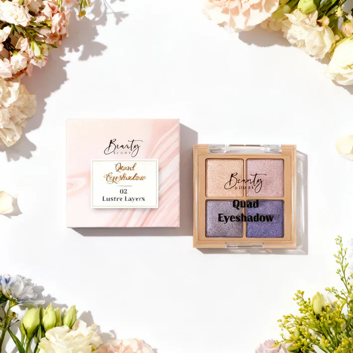 Beauty Buddy Quad Eyeshadow 02 Lustre Layers - Image 2